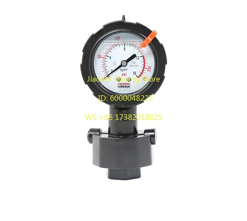 YTP-60PP All Plastic Gauge, Acid and Alkali Corrosion Resistant Radial Diaphragm Pressure Gauge, Hydraulic Gauge
YTP-60PP All Plastic Gauge, Acid and Alkali Corrosion Resistant Radial Diaphragm Pressure Gauge, Hydraulic Gauge