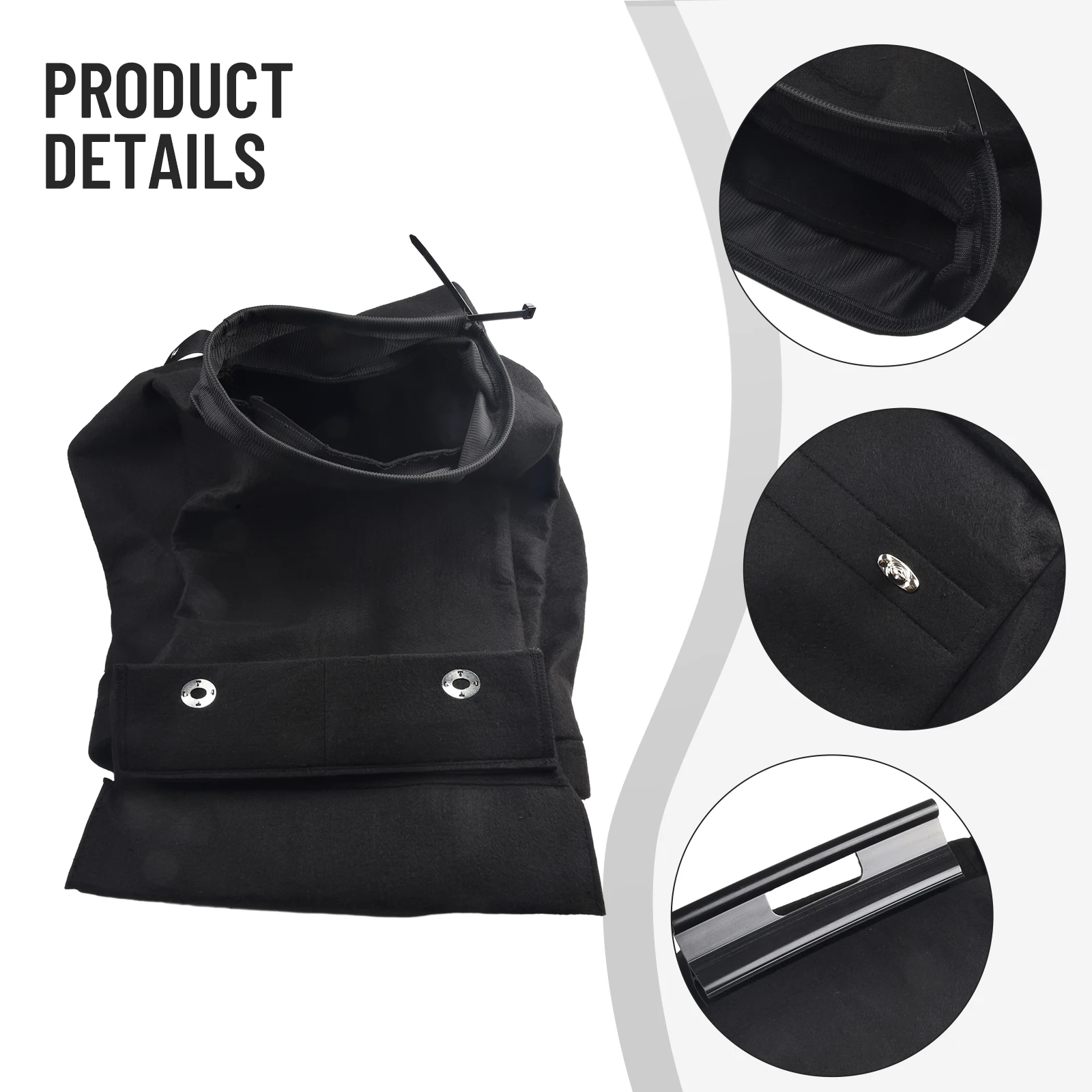 Durable Replacment Bag For Vac Bag 664-04029,664-04039,664-04040 964-04029 964-04039 For Chipper Garden Tool Parts Black-Color
Durable Replacment Bag For Vac Bag 664-04029,664-04039,664-04040 964-04029 964-04039 For Chipper Garden Tool Parts Black-Color