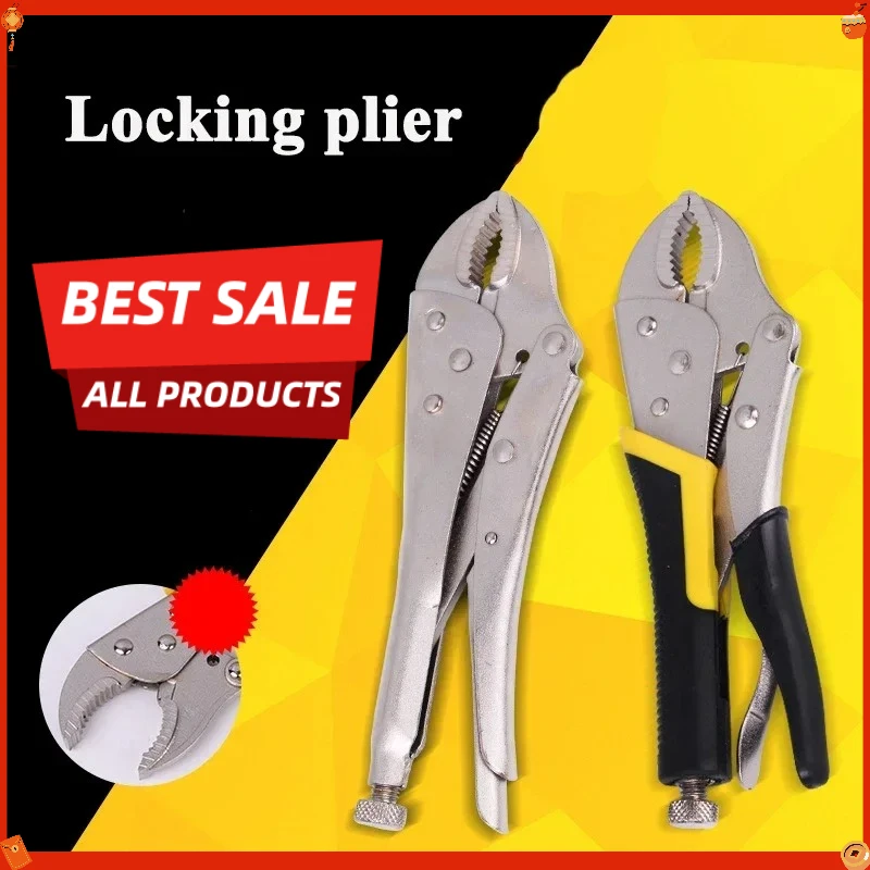 2026 10-inch Locking Pliers High-quality Adjustable Straight-jaw Pliers, Suitable for Workshop and Garage Machinery Maintenance
2026 10-inch Locking Pliers High-quality Adjustable Straight-jaw Pliers, Suitable for Workshop and Garage Machinery Maintenance