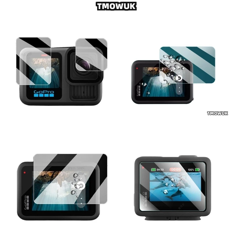 For GoPro Hero 13 Anti Scratch Dual Layer Screen Protector - Tempered Glass 9H Full Front & Back Cover
For GoPro Hero 13 Anti Scratch Dual Layer Screen Protector - Tempered Glass 9H Full Front & Back Cover