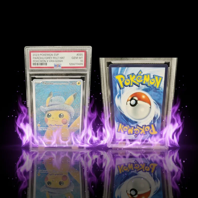 High Quality DIY Ptcg Collectible Card Pokemon Pikachu X Van Gogh Psa Graded 2023 Grey Felt Hat SVP En 085 Gem Mt 10 Collectors
High Quality DIY Ptcg Collectible Card Pokemon Pikachu X Van Gogh Psa Graded 2023 Grey Felt Hat SVP En 085 Gem Mt 10 Collectors