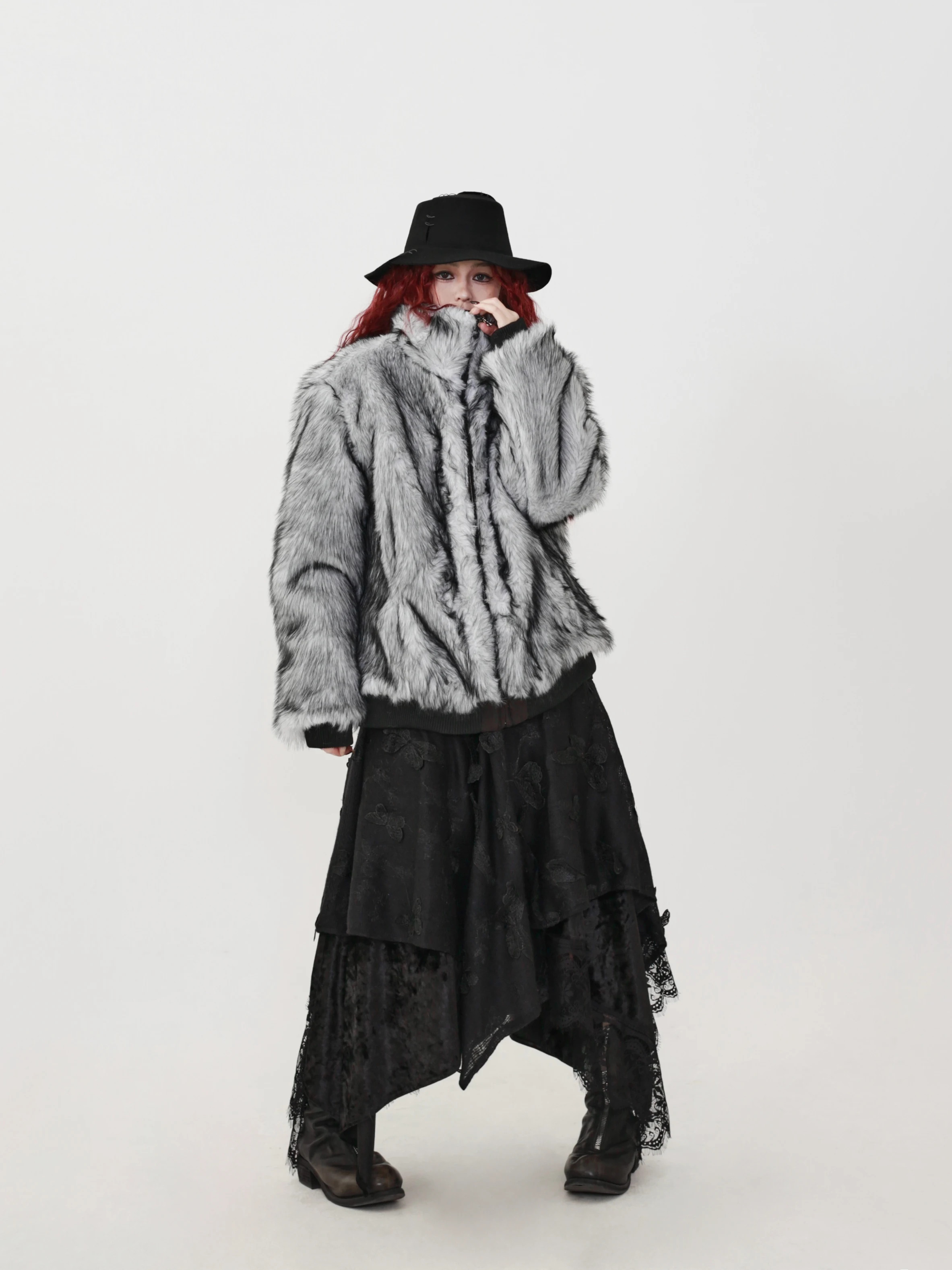 New Winter Loose Fit Biker Jacket Double Sided Wear Fur Collar Neutral Style Short Coat Mountain Eagle Design Warm Casual Out...
New Winter Loose Fit Biker Jacket Double Sided Wear Fur Collar Neutral Style Short Coat Mountain Eagle Design Warm Casual Out...