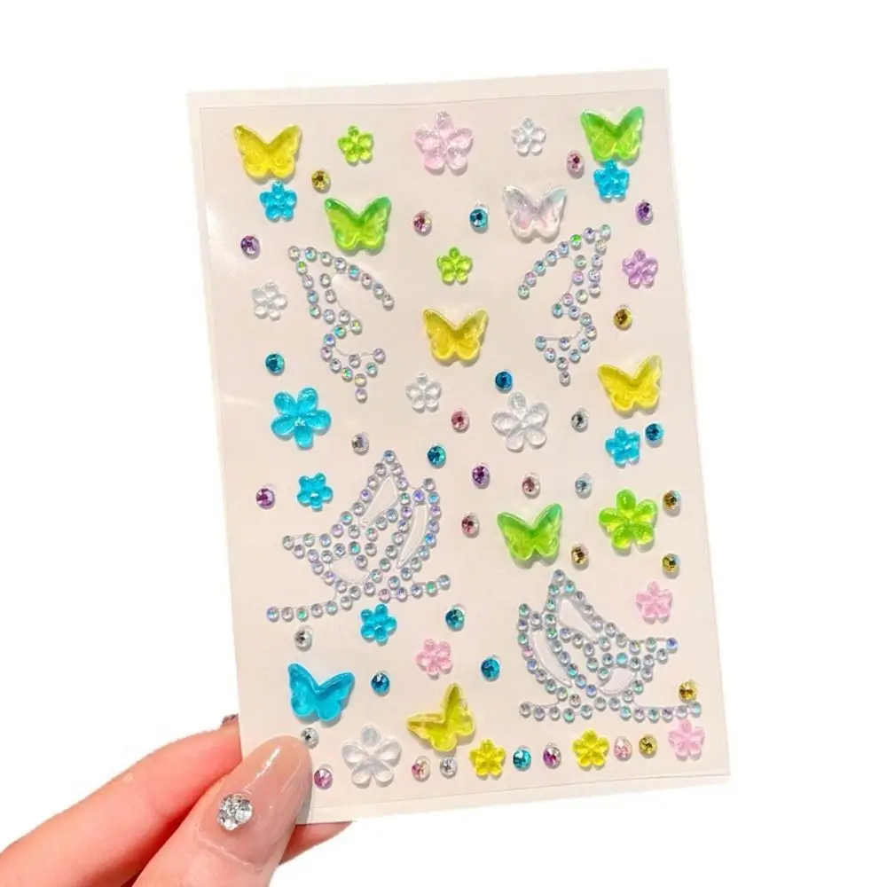 Fashion Sparkling 3D Tattoo Sticker Butterfly Self-Adhesive Face Stickers DIY Gift Diamond Temporary Tattoo for Stage-Ready
Fashion Sparkling 3D Tattoo Sticker Butterfly Self-Adhesive Face Stickers DIY Gift Diamond Temporary Tattoo for Stage-Ready