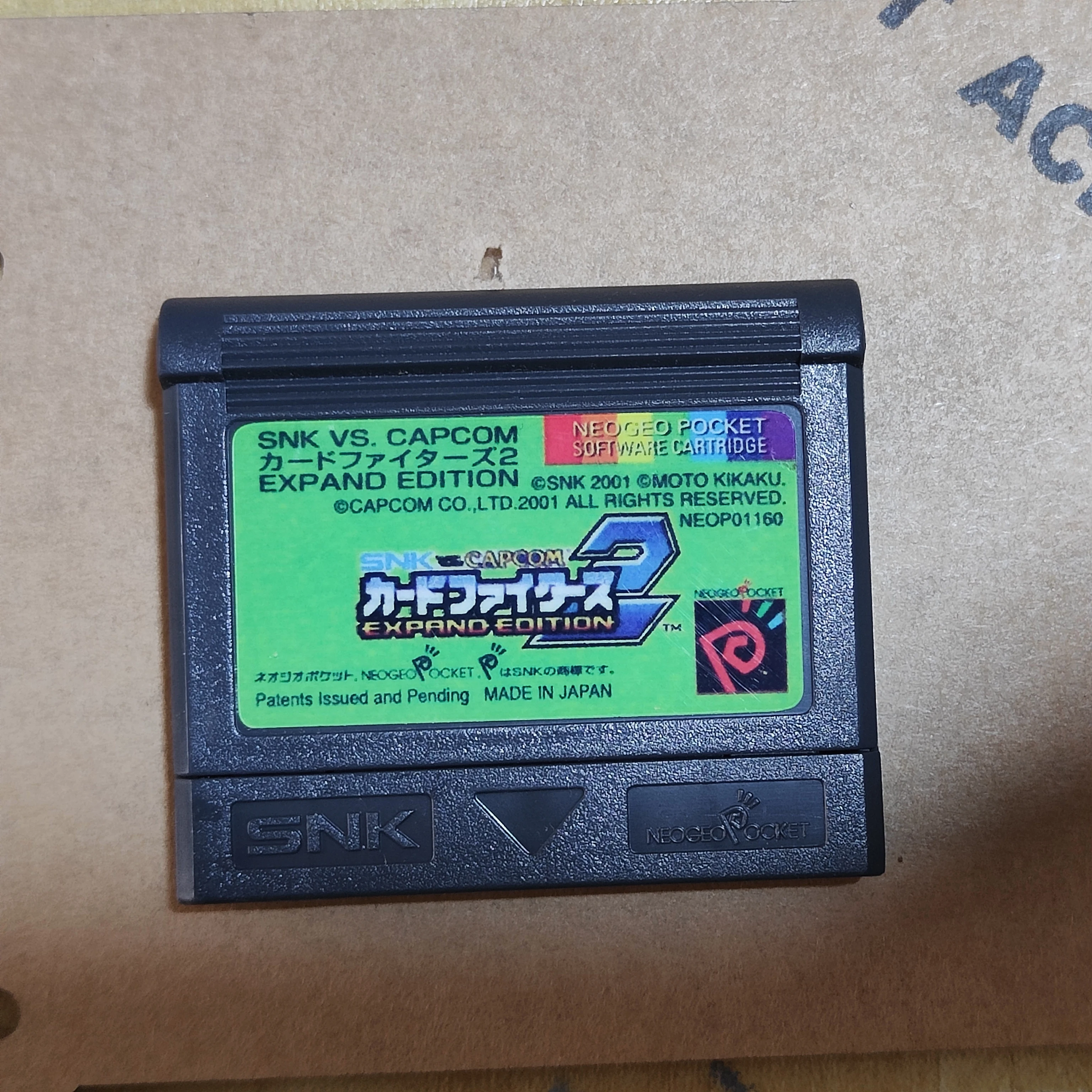 32Bit NGP Games ** SNK vs. Capcom - Card Fighters 2 - Expand Edition ( English Language!! )
32Bit NGP Games ** SNK vs. Capcom - Card Fighters 2 - Expand Edition ( English Language!! )