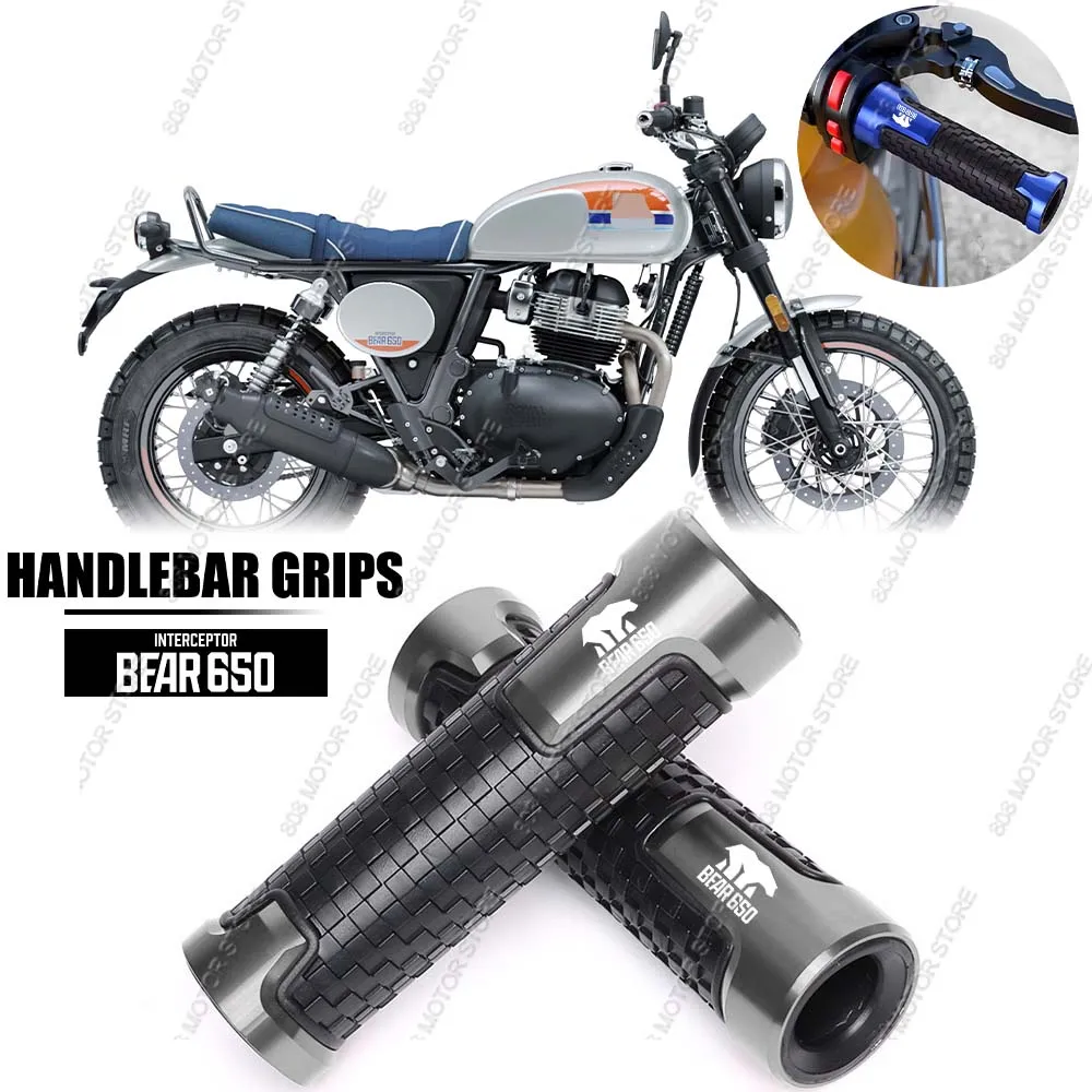 For Bear 650 bear 650 Motorcycle CNC Handlebar Grips Anti-Slip Handle Bar
For Bear 650 bear 650 Motorcycle CNC Handlebar Grips Anti-Slip Handle Bar
