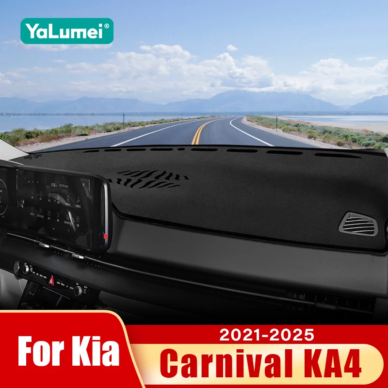 For Kia Carnival KA4 2021 2022 2023 2024 2025 Car Dashboard Mat Sun Shade Pad Non-Slip Heat Insulation Glare Reducer Accessory
For Kia Carnival KA4 2021 2022 2023 2024 2025 Car Dashboard Mat Sun Shade Pad Non-Slip Heat Insulation Glare Reducer Accessory