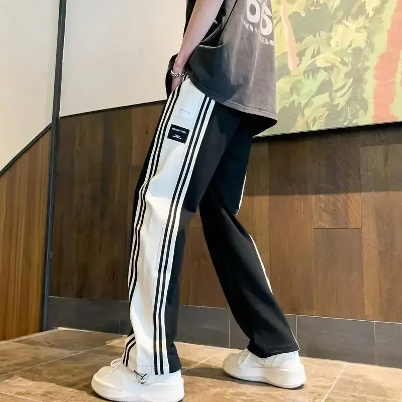 Man Sports Pants Thin with Zipper Pocket Trousers Summer Goth Striped Straight Sweatpants for Men Tracksuit Bottoms Harajuku Xxl
Man Sports Pants Thin with Zipper Pocket Trousers Summer Goth Striped Straight Sweatpants for Men Tracksuit Bottoms Harajuku Xxl
