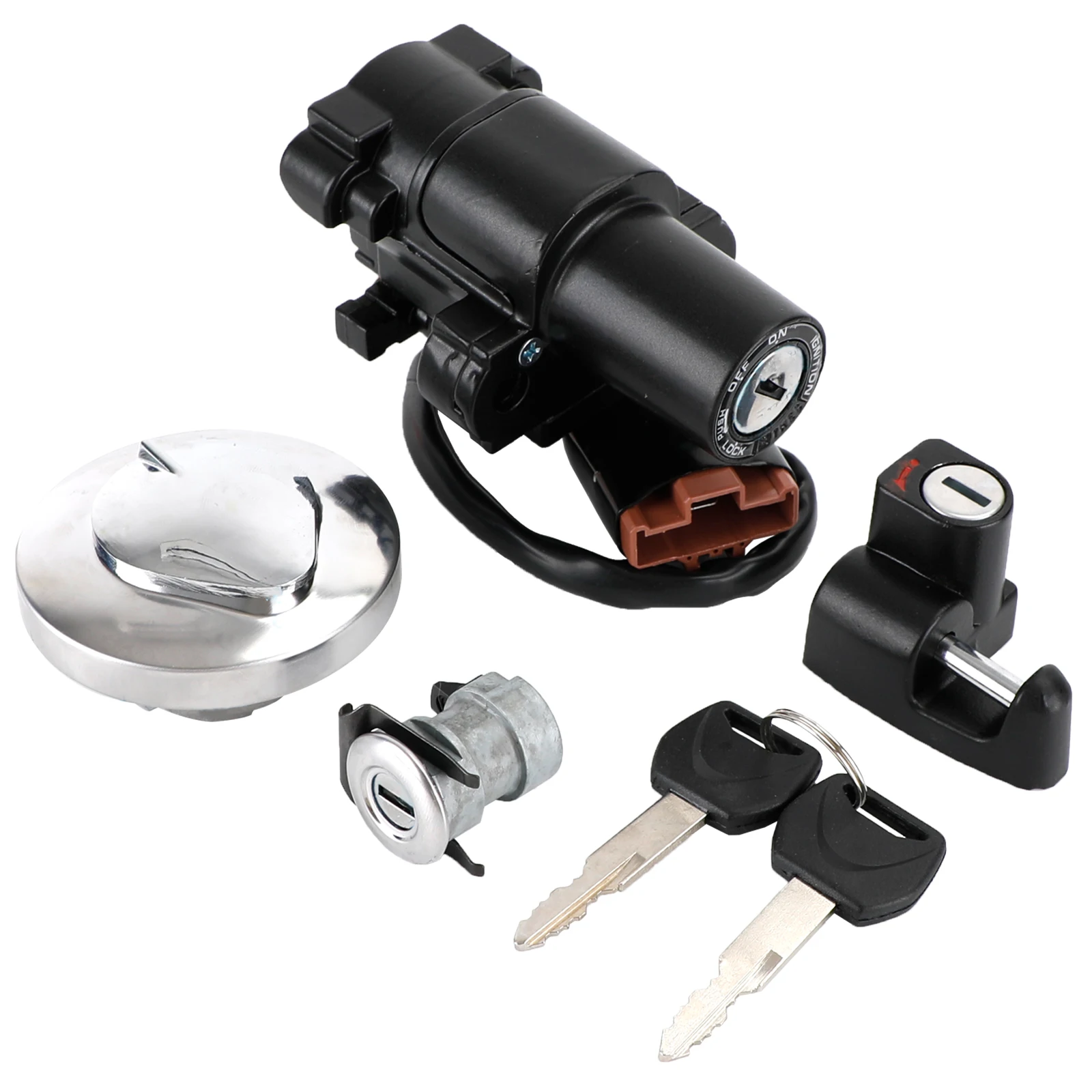 Artudatech IGNITION SWITCH SEAT LOCK FUEL CAP KEY For HONDA CRF250L, ABS 13-2020 LOCK SET Motorcycle Accessories
Artudatech IGNITION SWITCH SEAT LOCK FUEL CAP KEY For HONDA CRF250L, ABS 13-2020 LOCK SET Motorcycle Accessories