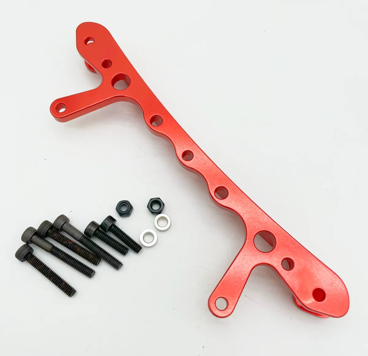 CNC Machining Aluminum Alloy Rear Shock Absorber Bracket For 1/5 ROFUN HPI BAJA 5B 5T 5SC
CNC Machining Aluminum Alloy Rear Shock Absorber Bracket For 1/5 ROFUN HPI BAJA 5B 5T 5SC