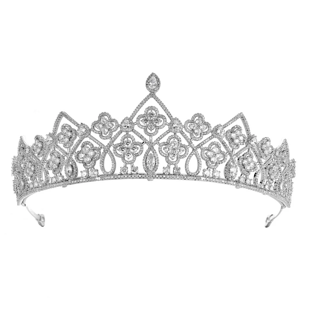 Свадебные короны для королевы с кубическим цирконием, свадебная тиара принцессы, корона для театрализованного представления, женские 15-летние свадебные украшения для волос, головной убор
Свадебные короны для королевы с кубическим цирконием, свадебная тиара принцессы, корона для театрализованного представления, женские 15-летние свадебные украшения для волос, головной убор