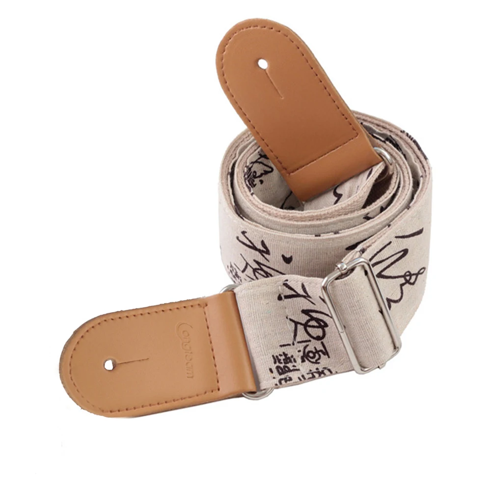 Cotton Linen Guitar Strap Double Layer Head Adjustable 85CM 145CM Metal Buckle Bass Electric Accessories Guitar Parts
Cotton Linen Guitar Strap Double Layer Head Adjustable 85CM 145CM Metal Buckle Bass Electric Accessories Guitar Parts