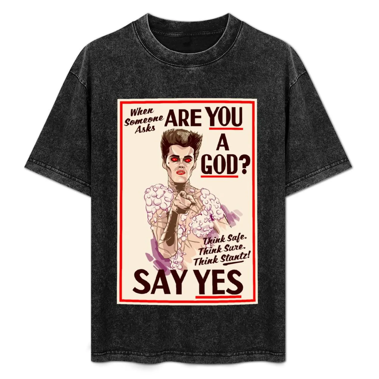Are You a God T-Shirt Simple Casual Short Sleeve Tee
Are You a God T-Shirt Simple Casual Short Sleeve Tee