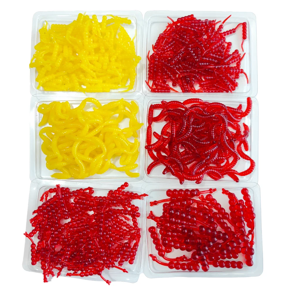 1Box Fishing Soft Trout Lure Silicone Bait Wobbler Swimbait Artificial Worm Baits 20mm Fishy Smell Tpr Eco-friendly Material
1Box Fishing Soft Trout Lure Silicone Bait Wobbler Swimbait Artificial Worm Baits 20mm Fishy Smell Tpr Eco-friendly Material