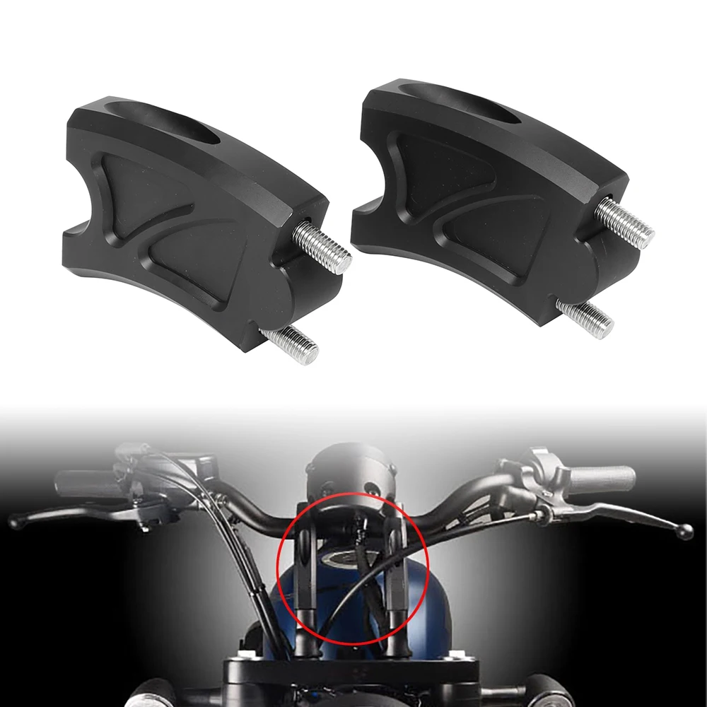 Handlebar Riser Kit Lift Clamp Adapter For Honda CMX300 CMX500 Rebel 2017-2023
Handlebar Riser Kit Lift Clamp Adapter For Honda CMX300 CMX500 Rebel 2017-2023