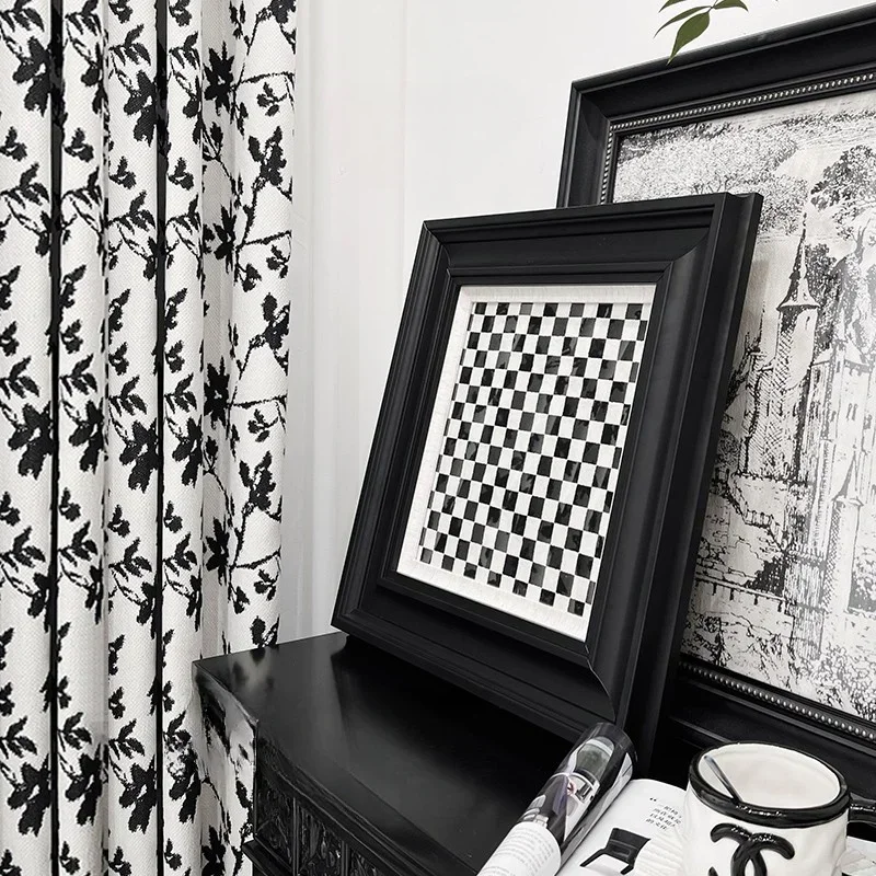 Modern Chenille Curtains for Living Dining Room Bedroom Flower Cloth American Retro Floral High-end Models Finished Decoration
Modern Chenille Curtains for Living Dining Room Bedroom Flower Cloth American Retro Floral High-end Models Finished Decoration