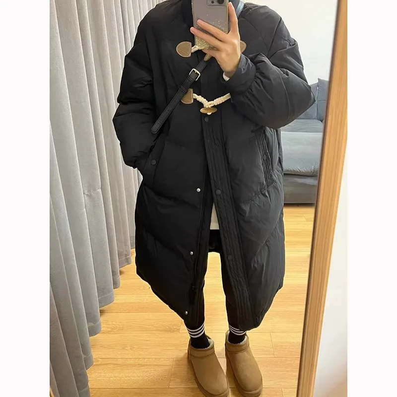 Fashion Coats Oversized Stand Collar Padded Jackets for Women Knee Length Style Thickened Casual Vintage Harajuku Winter Clothes
Fashion Coats Oversized Stand Collar Padded Jackets for Women Knee Length Style Thickened Casual Vintage Harajuku Winter Clothes