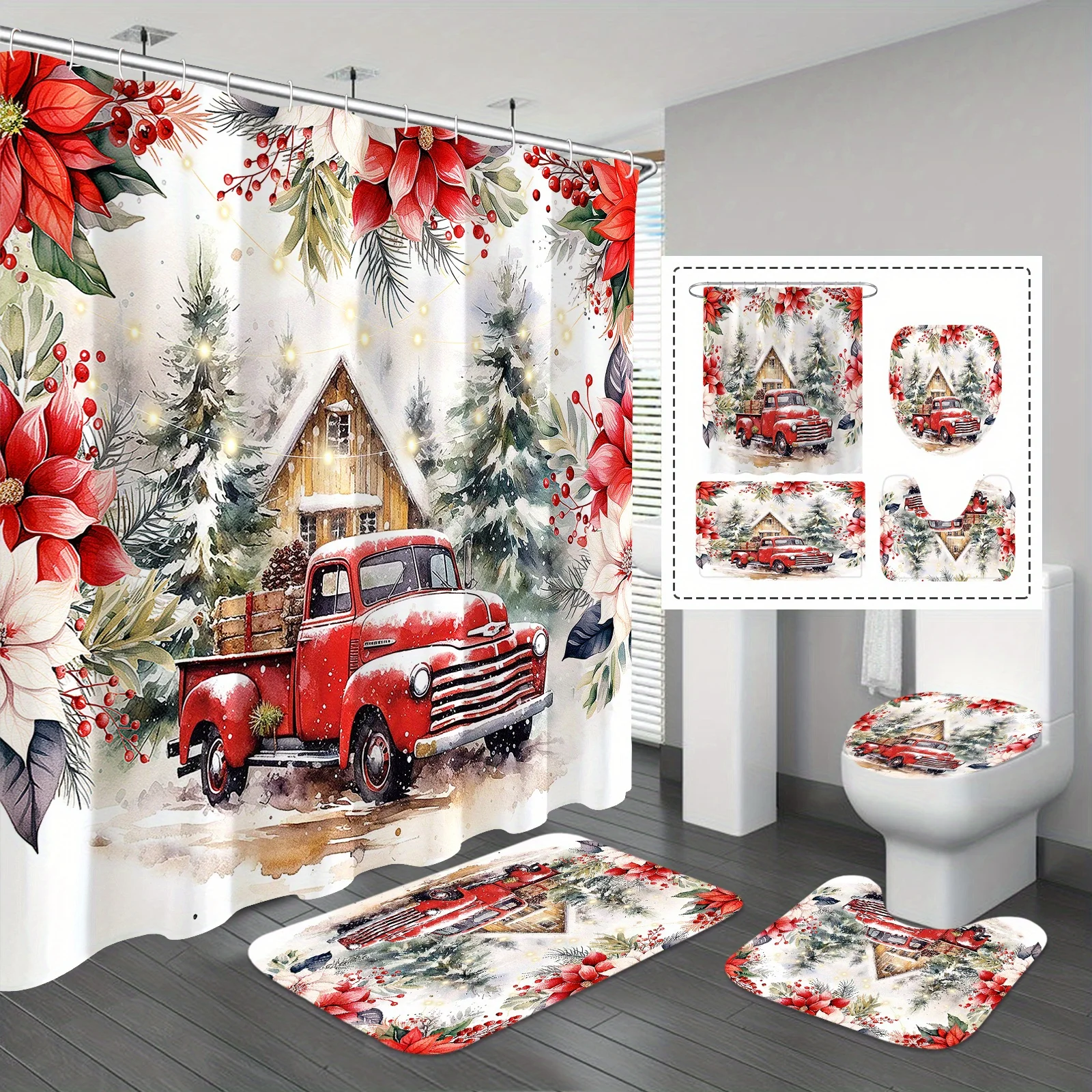Elegant Winter Scene with Red Truck Print Tapestry - Modern Wall Art for a Cozy and Festive Ambiance in Your Home Decor
Elegant Winter Scene with Red Truck Print Tapestry - Modern Wall Art for a Cozy and Festive Ambiance in Your Home Decor