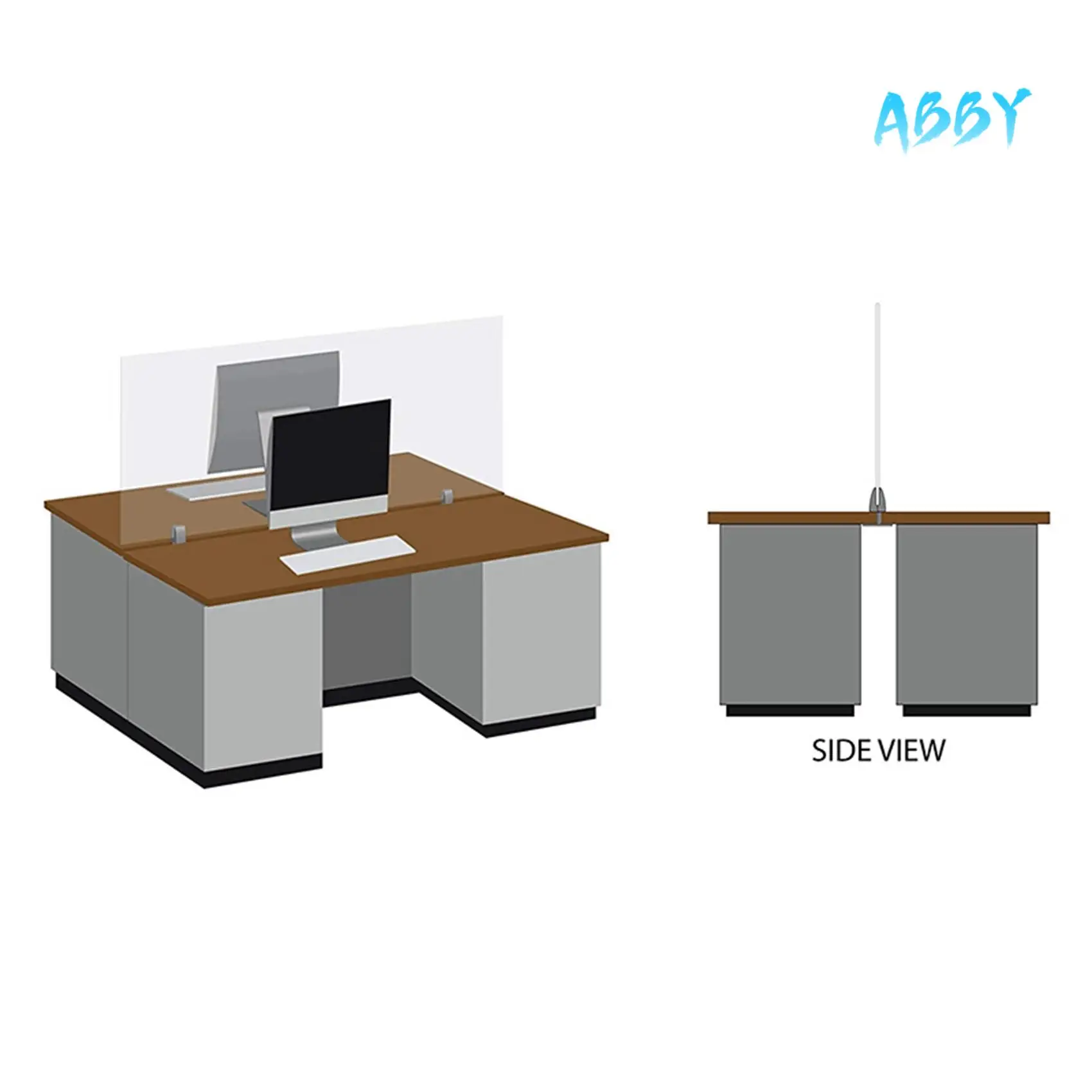 ABBY-2Pcs Screen Partition Clip Aluminium Alloy Office Desk Partition Support Bracket Shelf Clamp Holder Screen Clips Silver
ABBY-2Pcs Screen Partition Clip Aluminium Alloy Office Desk Partition Support Bracket Shelf Clamp Holder Screen Clips Silver