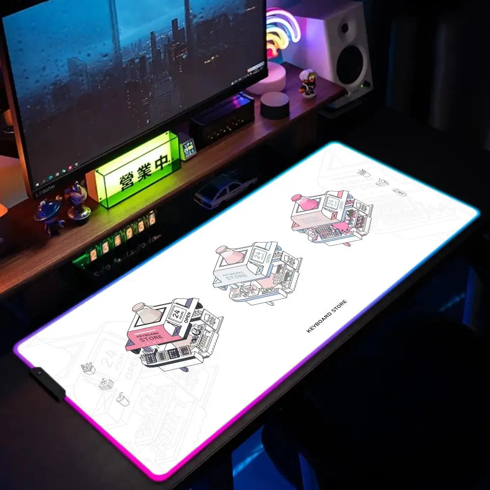Коврик для мыши Sushi Box XXL RGB игровой коврик для мыши аксессуары для геймеров большие коврики для мыши со светодиодной подсветкой ПК компьютерный настольный коврик с подсветкой
Коврик для мыши Sushi Box XXL RGB игровой коврик для мыши аксессуары для геймеров большие коврики для мыши со светодиодной подсветкой ПК компьютерный настольный коврик с подсветкой