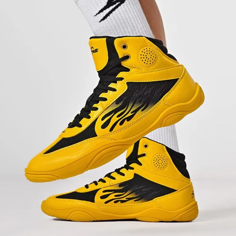 Professional Gym Training Shoe Designer Brand Fighting Shoes Mesh Breathable Boxing Shoes Anti-Slippery Wrestling Shoes For Men
Professional Gym Training Shoe Designer Brand Fighting Shoes Mesh Breathable Boxing Shoes Anti-Slippery Wrestling Shoes For Men