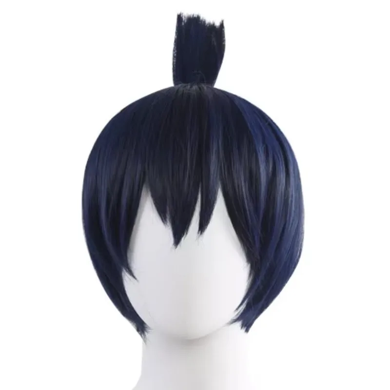 High Quality Anime cosplay wig Chainsaw Man Hakawaka Aki blue black Synthetic Short Straight Wig Heat Resistant Fiber Rose net
High Quality Anime cosplay wig Chainsaw Man Hakawaka Aki blue black Synthetic Short Straight Wig Heat Resistant Fiber Rose net