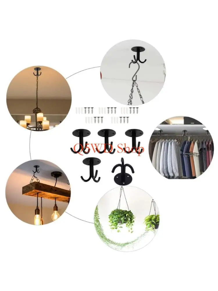 Q5WD Multifunctional Stainless Steel Ceiling Hook Set 3 Designs Support Hanging Objects Safe for Bedroom Living Room
Q5WD Multifunctional Stainless Steel Ceiling Hook Set 3 Designs Support Hanging Objects Safe for Bedroom Living Room