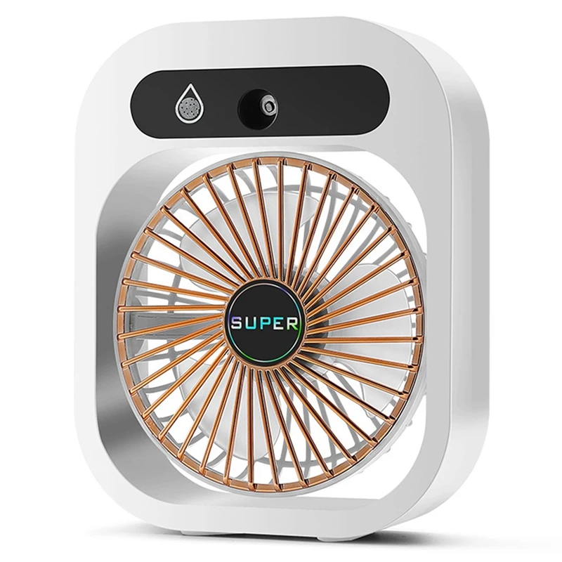 Conditioning Fan Desk Misting Fan Cooling USB Rechargeable Humidifier Portable Spray Fan With 3 Wind Speeds For Home
Conditioning Fan Desk Misting Fan Cooling USB Rechargeable Humidifier Portable Spray Fan With 3 Wind Speeds For Home