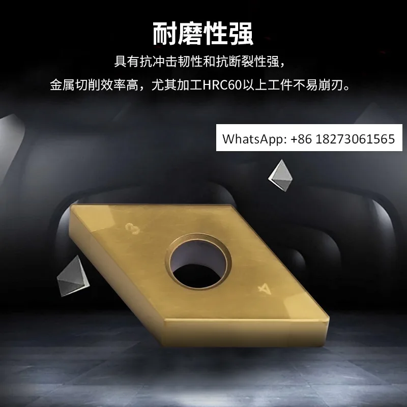 1PCS CBN turning tool, cubic boron nitride blade, blade with multiple angles on both sides
1PCS CBN turning tool, cubic boron nitride blade, blade with multiple angles on both sides