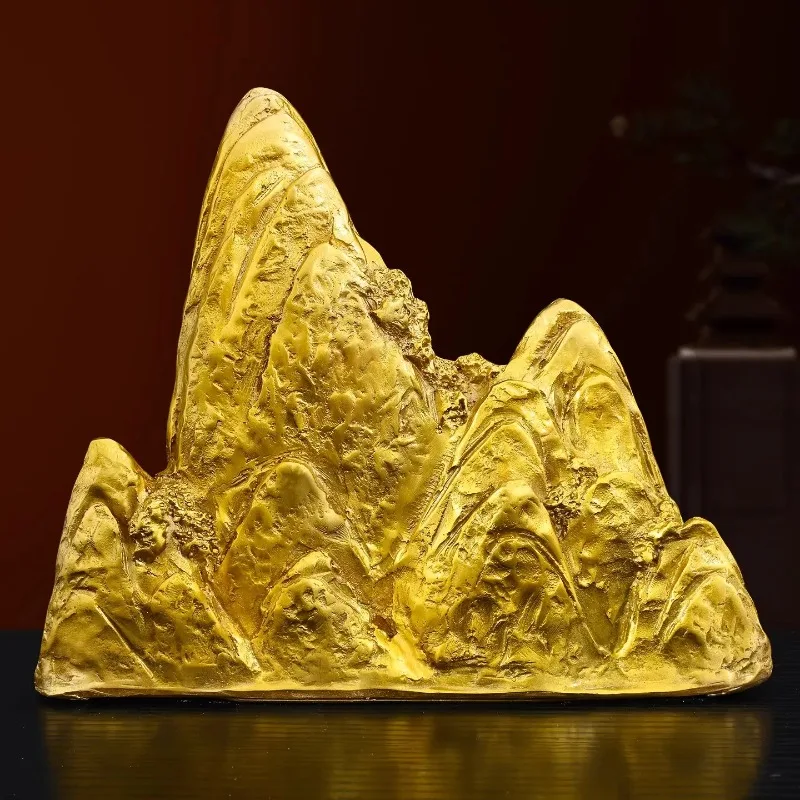 Feng Shui Copper Money Mountain of Wealth Statue for Office Desk Ornament
Feng Shui Copper Money Mountain of Wealth Statue for Office Desk Ornament