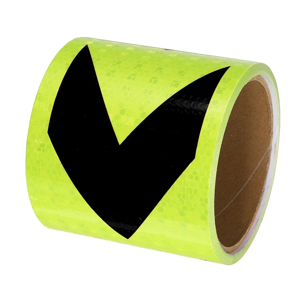 PVC 10cm*10m Arrow Printing Reflective Conspicuous Tapes Fluorescent Yellow-Black Waterproof Reflectors Stickers Strip For Truck
PVC 10cm*10m Arrow Printing Reflective Conspicuous Tapes Fluorescent Yellow-Black Waterproof Reflectors Stickers Strip For Truck