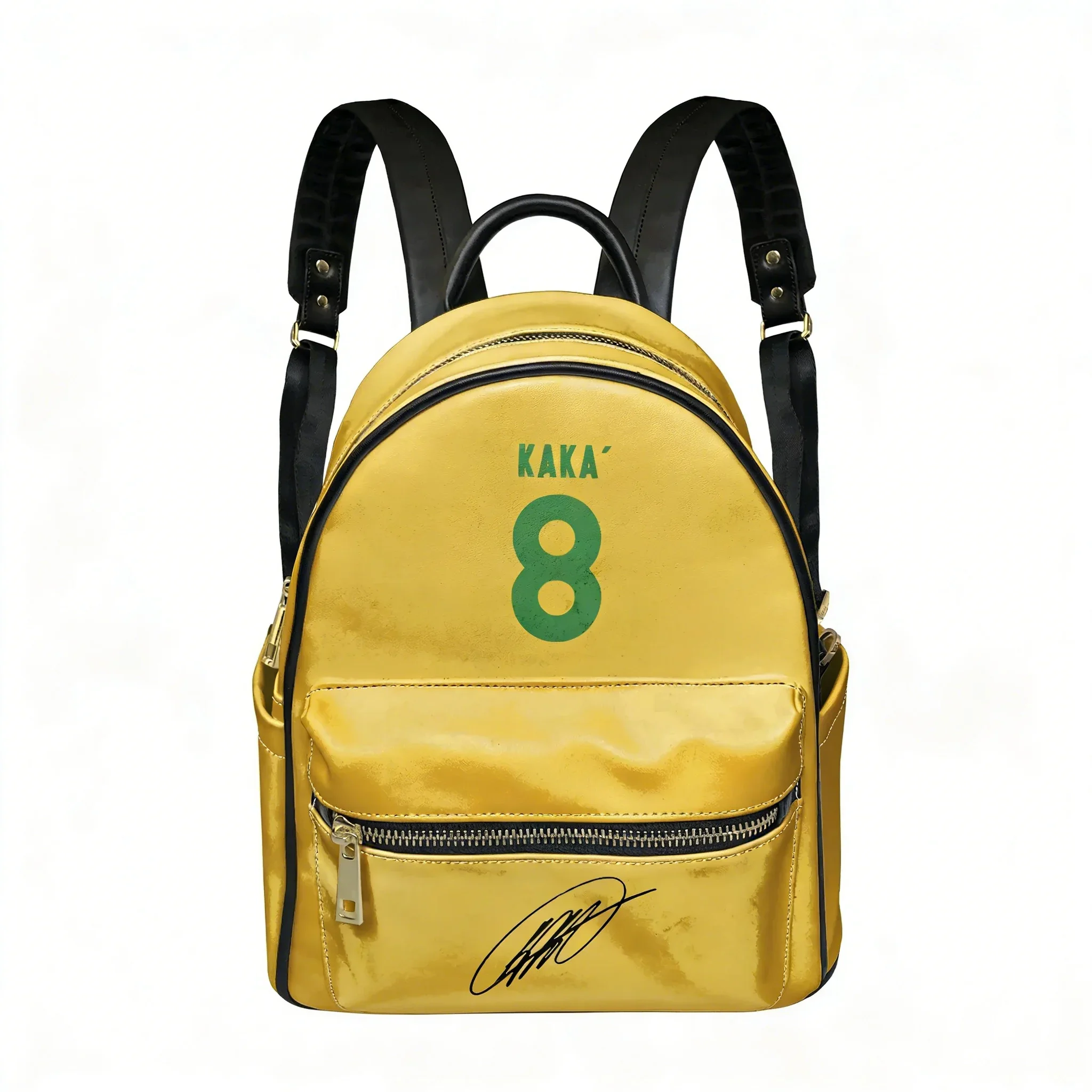 Kaka No.22 PU Backpack Women Men Knapsack Brazil Soccer Star Personalized Image Double Shoulder Bag Travel Rucksack Gift Daypack
Kaka No.22 PU Backpack Women Men Knapsack Brazil Soccer Star Personalized Image Double Shoulder Bag Travel Rucksack Gift Daypack