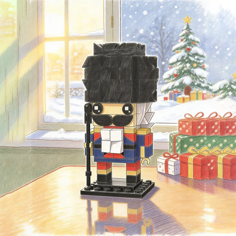 237pcs MOC Nutcracker Casse Noisette Brickheadz Model Building Blocks Construction Idea Toys Education Festival Gifts Brick
237pcs MOC Nutcracker Casse Noisette Brickheadz Model Building Blocks Construction Idea Toys Education Festival Gifts Brick
