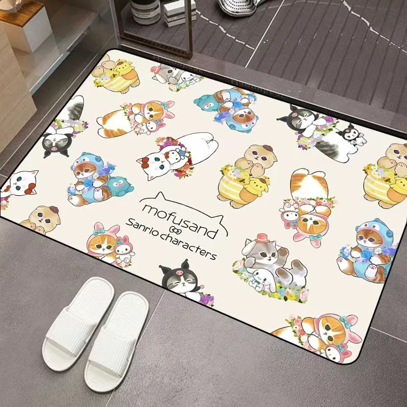 Mofusand Cartoon Diatom Mud Absorbent Floor Mat Non-slip Door Mat for Bathroom Entrance Quick-drying Bath Rug for Home Toilet
Mofusand Cartoon Diatom Mud Absorbent Floor Mat Non-slip Door Mat for Bathroom Entrance Quick-drying Bath Rug for Home Toilet
