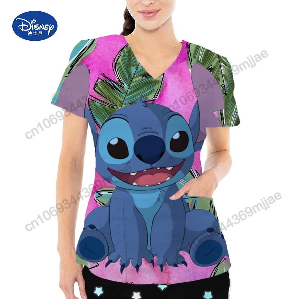 Large Pocket Women's Clothes Cartoon Character Female T-shirts Free Shipping V-neck Design Tops for Women Short Sleeves Clothes
Large Pocket Women's Clothes Cartoon Character Female T-shirts Free Shipping V-neck Design Tops for Women Short Sleeves Clothes