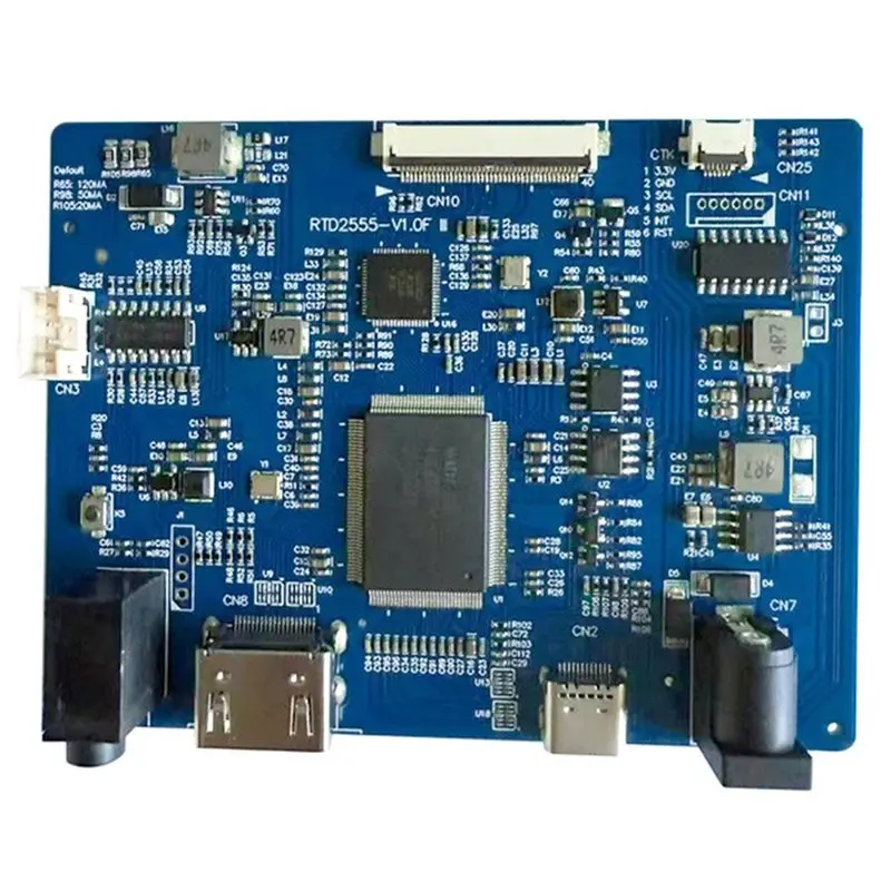 AA08-RTD2555-V1.0 LCD One-Line Display Driver Board Supports Capacitive Touch And Supports Audio Interface,USB One-Cable
AA08-RTD2555-V1.0 LCD One-Line Display Driver Board Supports Capacitive Touch And Supports Audio Interface,USB One-Cable