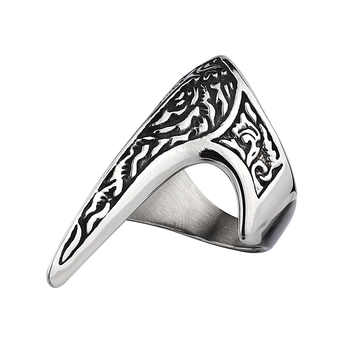 European and American Minimalist Nano Reflection Men's Irregular Stainless Steel Rings Size 8-14
European and American Minimalist Nano Reflection Men's Irregular Stainless Steel Rings Size 8-14