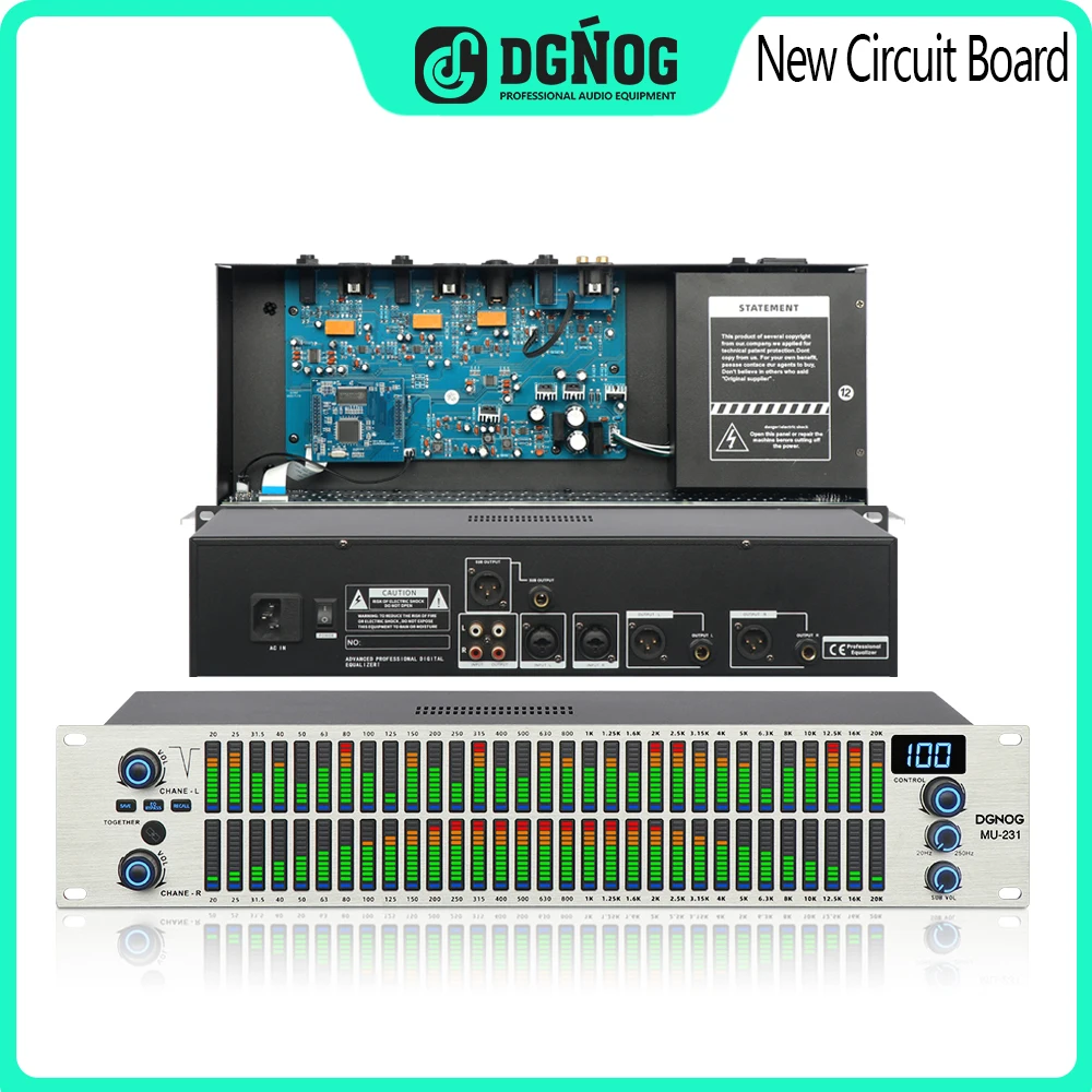 Karaoke Processor Digital Audio Effect Processor Bluetooth Professional Sound Audio Echo Effect System for Sing Home Party DGNOG
Karaoke Processor Digital Audio Effect Processor Bluetooth Professional Sound Audio Echo Effect System for Sing Home Party DGNOG