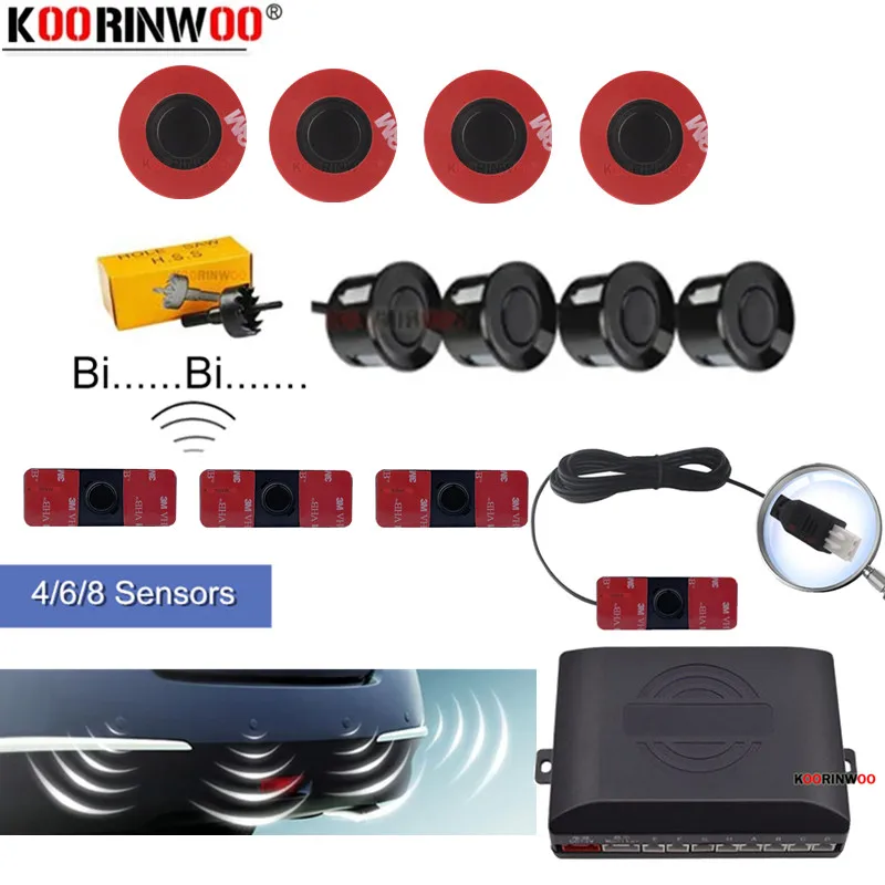Car Parking Sensors Kit 4 6 8 Reversing Radar For Parktronic Blind Spot Detection Auto Front Back Sensor Electronic Accessories
Car Parking Sensors Kit 4 6 8 Reversing Radar For Parktronic Blind Spot Detection Auto Front Back Sensor Electronic Accessories