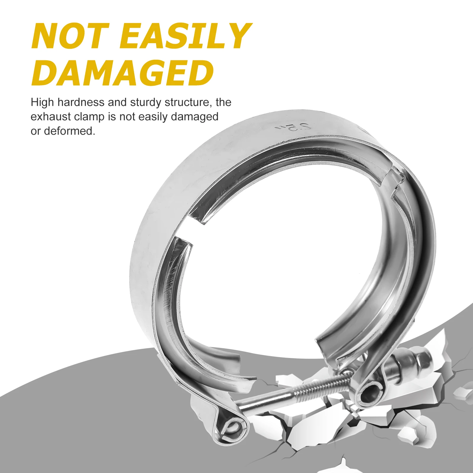 Stainless Steel Flange Clamp 2 5 Inch Exhaust Pipe Repair Kits Muffler Clamps Car Exhaust Clamps Industrial Pipe Joining
Stainless Steel Flange Clamp 2 5 Inch Exhaust Pipe Repair Kits Muffler Clamps Car Exhaust Clamps Industrial Pipe Joining