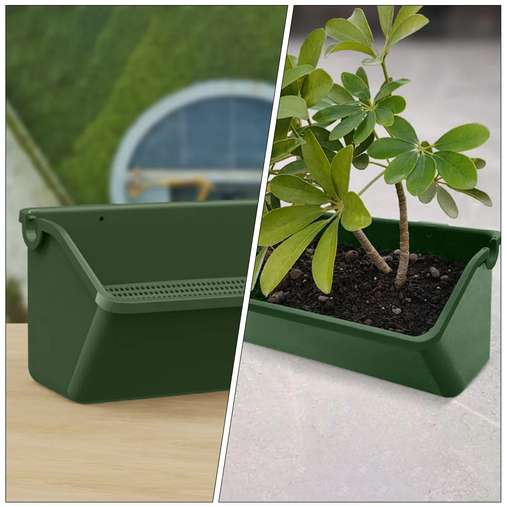 2Pcs Wall Hanging Three-Dimensional Vertical Plant Pot Box Durable Strong Ventilated Outdoor Plant Growing Pot Garden Balcony 
2Pcs Wall Hanging Three-Dimensional Vertical Plant Pot Box Durable Strong Ventilated Outdoor Plant Growing Pot Garden Balcony