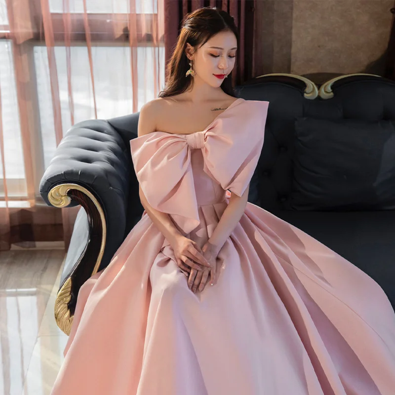 2023 New Elegant Dresses For Women Summer New One Shoulder Bridal Birthday Party Evening Vestidos
2023 New Elegant Dresses For Women Summer New One Shoulder Bridal Birthday Party Evening Vestidos