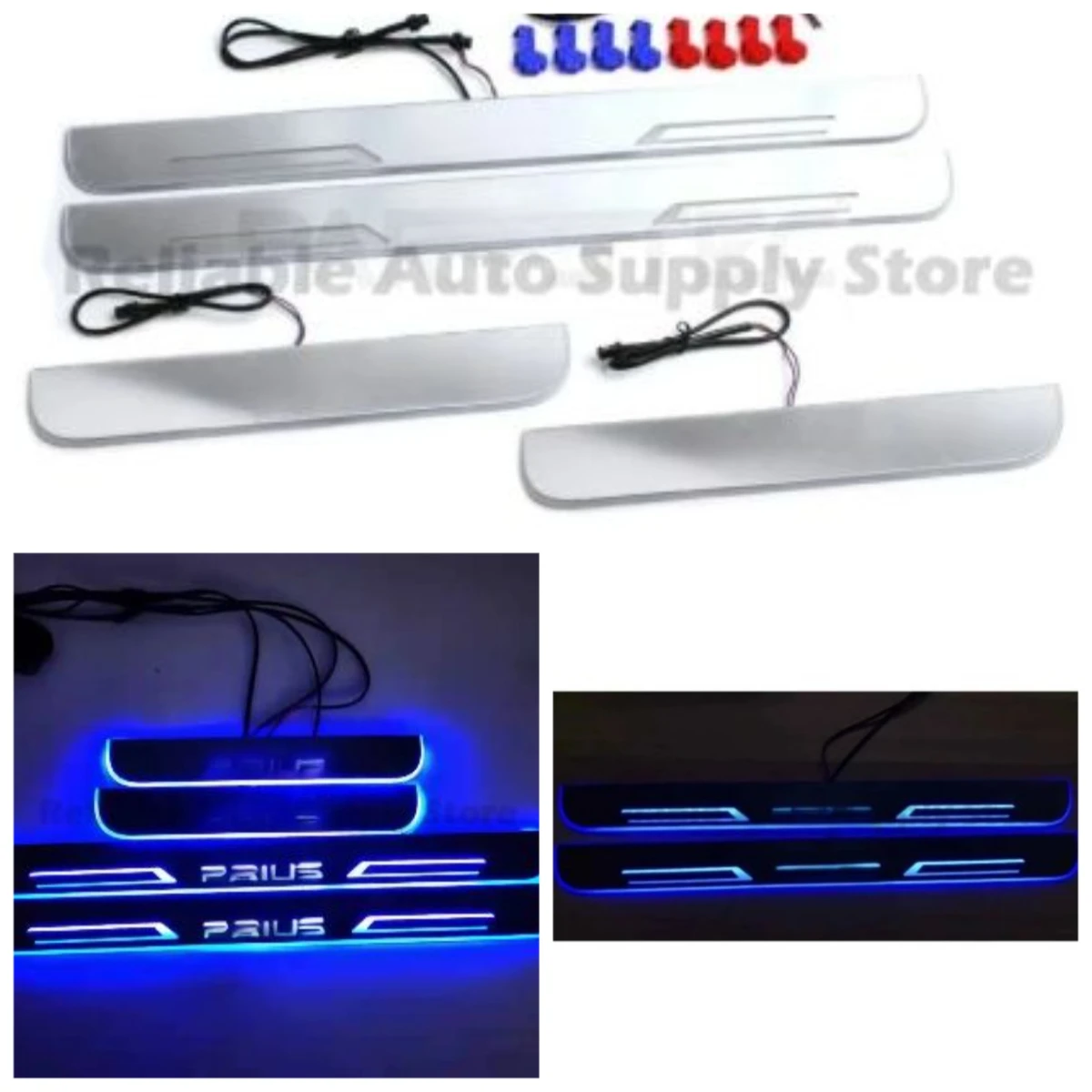 For Toyota PRIUS Hybrid 30 40 50 Series Dynamic LED Door Sill Scuff Plates Welcome Lighting Step Enhanced Style and Protection
For Toyota PRIUS Hybrid 30 40 50 Series Dynamic LED Door Sill Scuff Plates Welcome Lighting Step Enhanced Style and Protection
