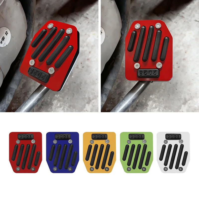 Universal Motorcycle Modification AccessoriesUniversal Foot Pedal, Brake Pedal, Anti-skid Brake Sleeve Striped Color Brake Pedal
Universal Motorcycle Modification AccessoriesUniversal Foot Pedal, Brake Pedal, Anti-skid Brake Sleeve Striped Color Brake Pedal