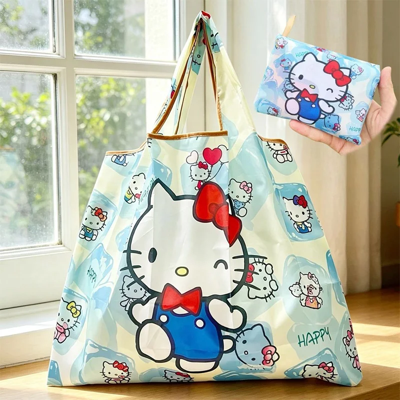 Kawaii Hello Kitty Shopping Bag Japanese Style Cartoon Kt Fold Waterproof Shoulder Bag Portable Large Capacity Buy Vegetable Bag
Kawaii Hello Kitty Shopping Bag Japanese Style Cartoon Kt Fold Waterproof Shoulder Bag Portable Large Capacity Buy Vegetable Bag