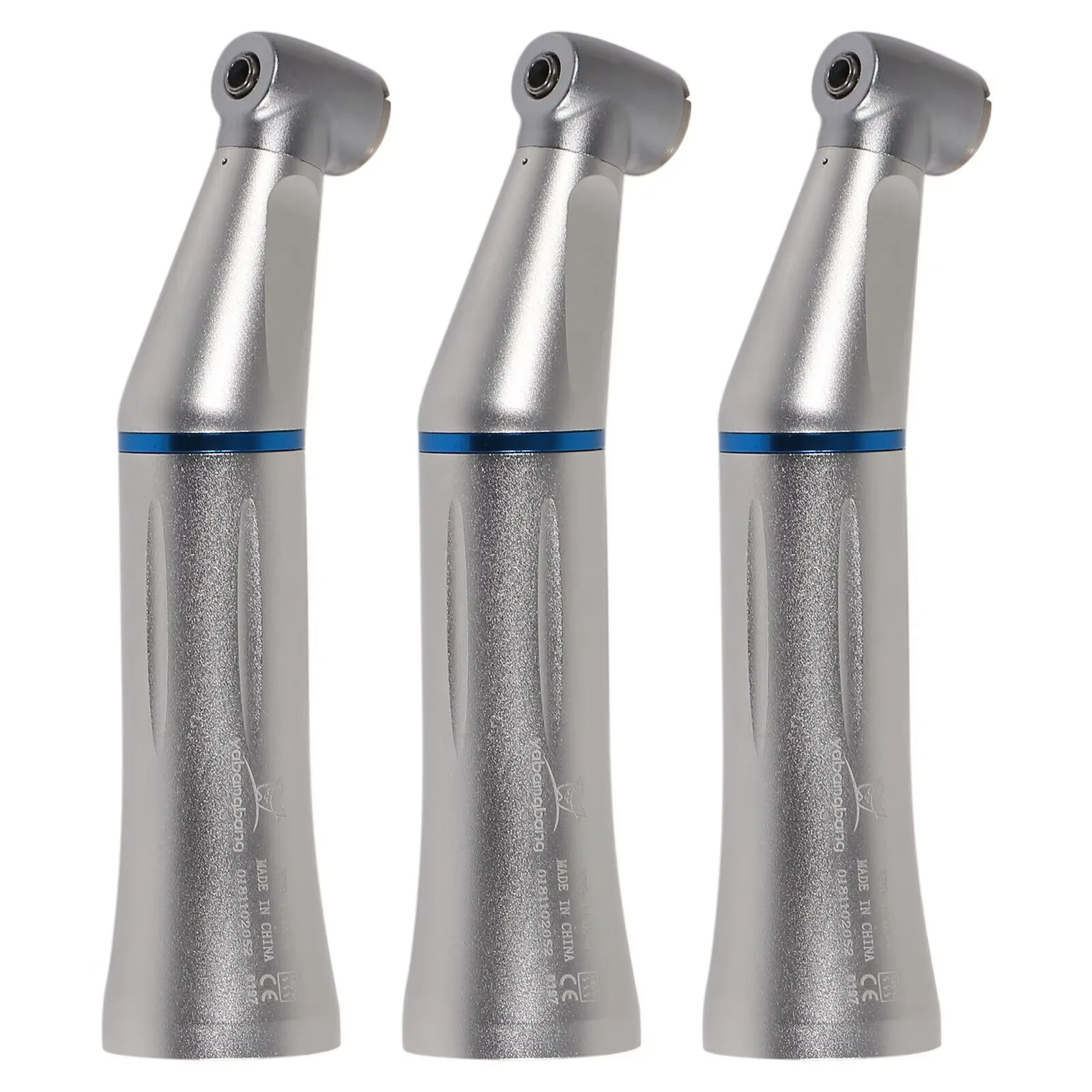 3PCS NSK Style Dental Inner Water Spray Contra Angle Low Speed Handpiece Push Button 1:1 Blue Ring
3PCS NSK Style Dental Inner Water Spray Contra Angle Low Speed Handpiece Push Button 1:1 Blue Ring