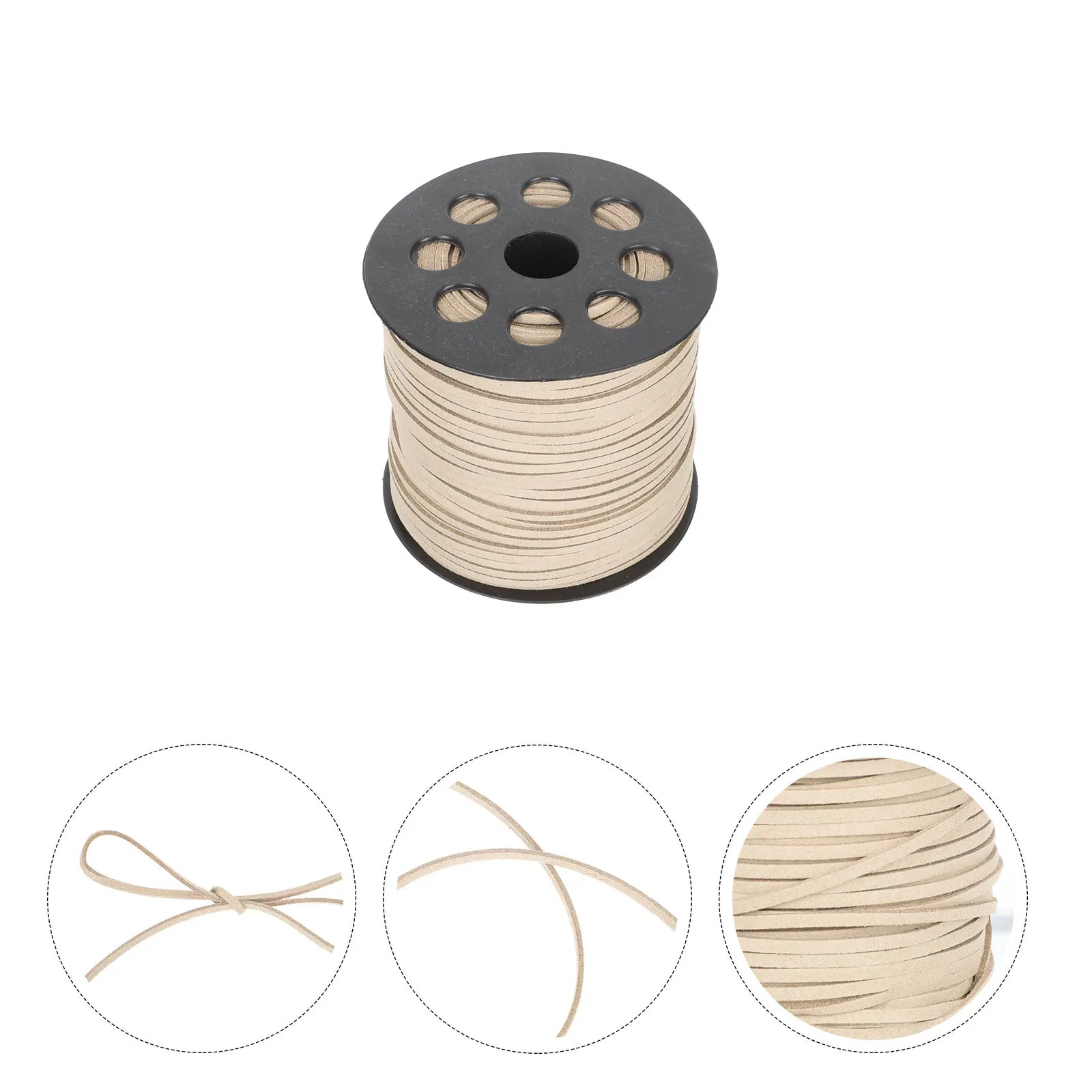 1 Roll DIY Jewelry Cord Suede Necklace Cord Braided Bracelet Making Rope for Necklace Pendant Lanyard Suede Cords
1 Roll DIY Jewelry Cord Suede Necklace Cord Braided Bracelet Making Rope for Necklace Pendant Lanyard Suede Cords