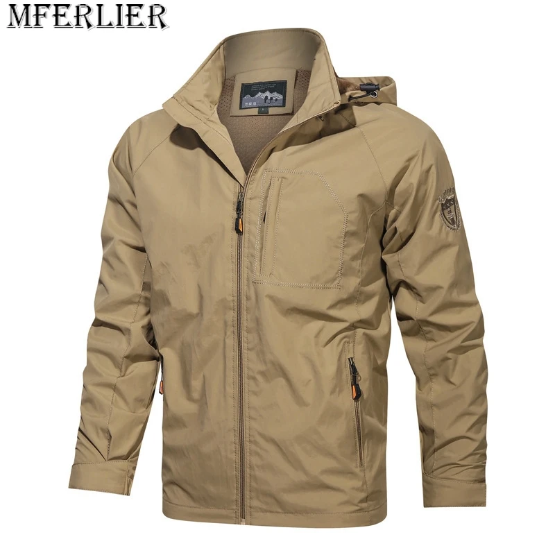 high-quality Jacket Men Spring Autumn Outdoor Sports Breathable Coats Climbing Trekking Windbreaker Travel Waterproof Jacket
high-quality Jacket Men Spring Autumn Outdoor Sports Breathable Coats Climbing Trekking Windbreaker Travel Waterproof Jacket