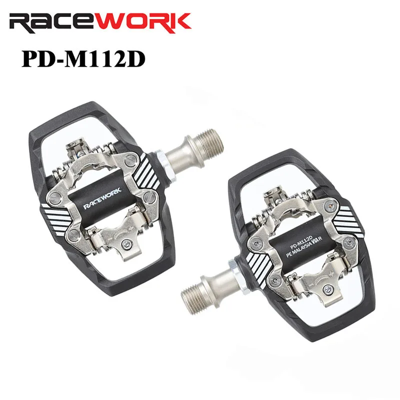 MTB Bike Lock Pedal For Shimano SPD System Nylon Body + Chrome Molybdenum Steel Core Double-sided Locking Footrest JT-03
MTB Bike Lock Pedal For Shimano SPD System Nylon Body + Chrome Molybdenum Steel Core Double-sided Locking Footrest JT-03
