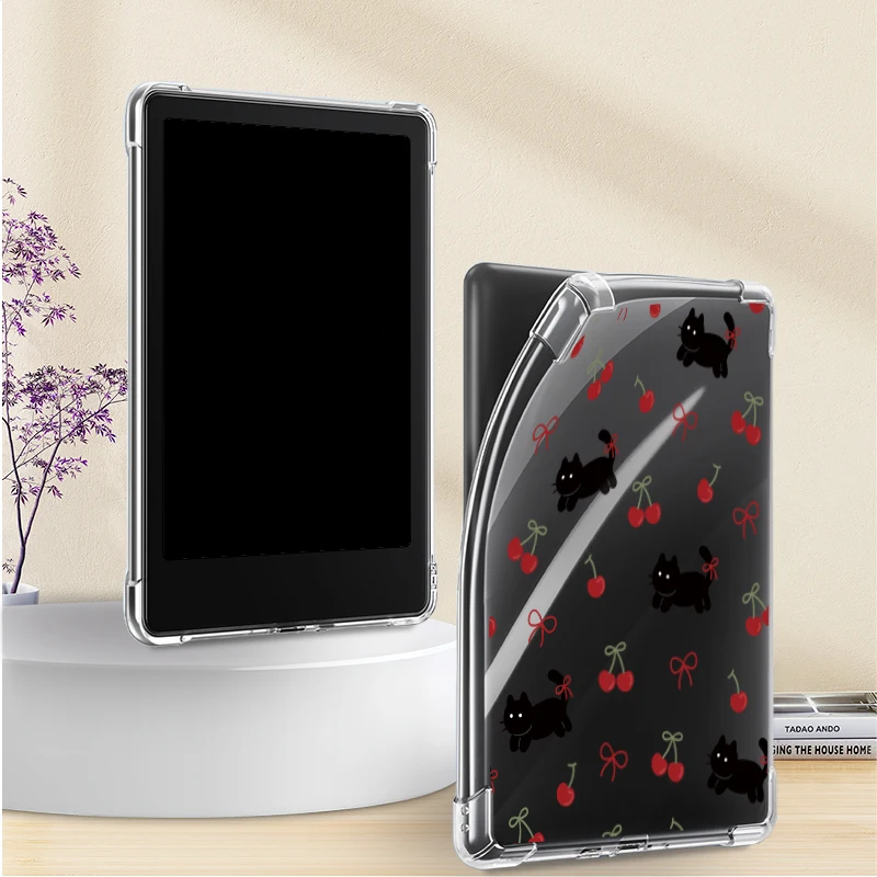 Прозрачный цветной защитный чехол для электронных книг, мягкий и тонкий, совместимый с электронными книгами Kindle 10/11/12 и Kobo Libra Color.
Прозрачный цветной защитный чехол для электронных книг, мягкий и тонкий, совместимый с электронными книгами Kindle 10/11/12 и Kobo Libra Color.