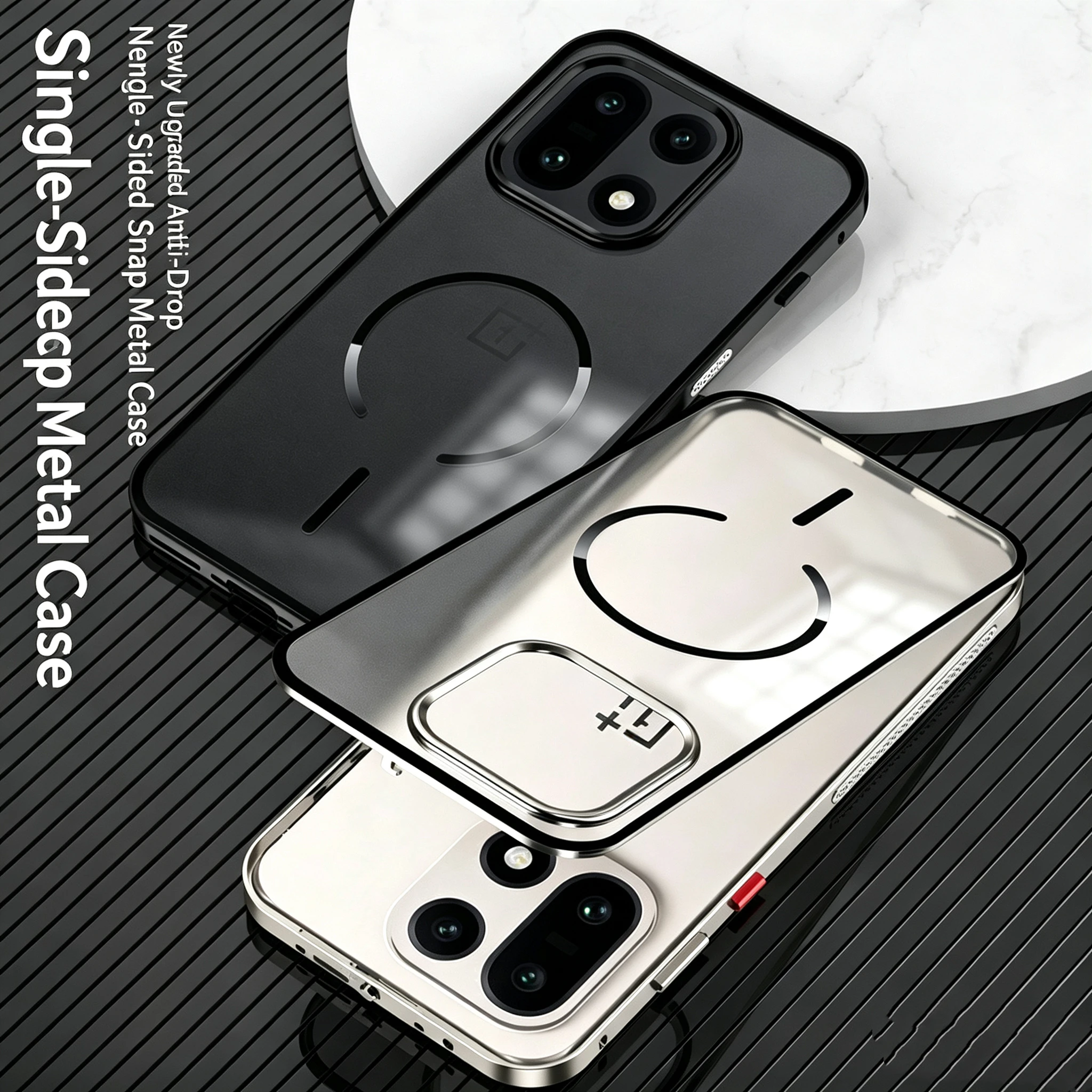 Magnetic Phone Case For OnePlus 15 1+15T Aluminium Alloy Metal Frame Case For One Plus 15 Oneplus15T Matte Clear Acrylic Cover
Magnetic Phone Case For OnePlus 15 1+15T Aluminium Alloy Metal Frame Case For One Plus 15 Oneplus15T Matte Clear Acrylic Cover